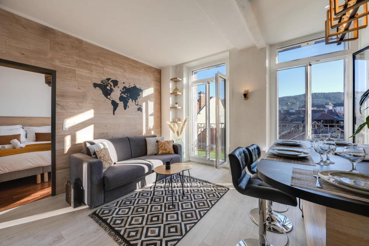 Le Balcon Annecien 4 - Rooftop View For 2-4 People Annecy Luaran gambar