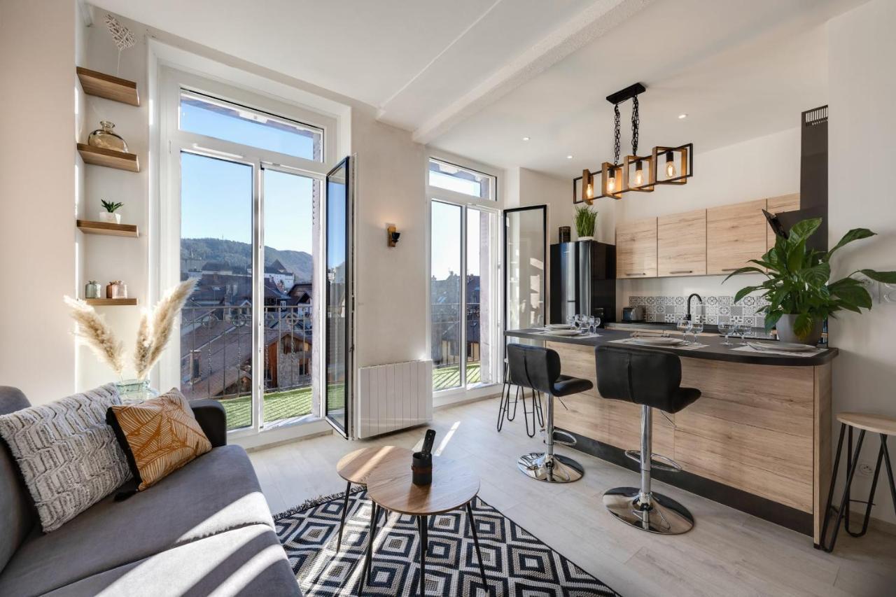 Le Balcon Annecien 4 - Rooftop View For 2-4 People Annecy Luaran gambar